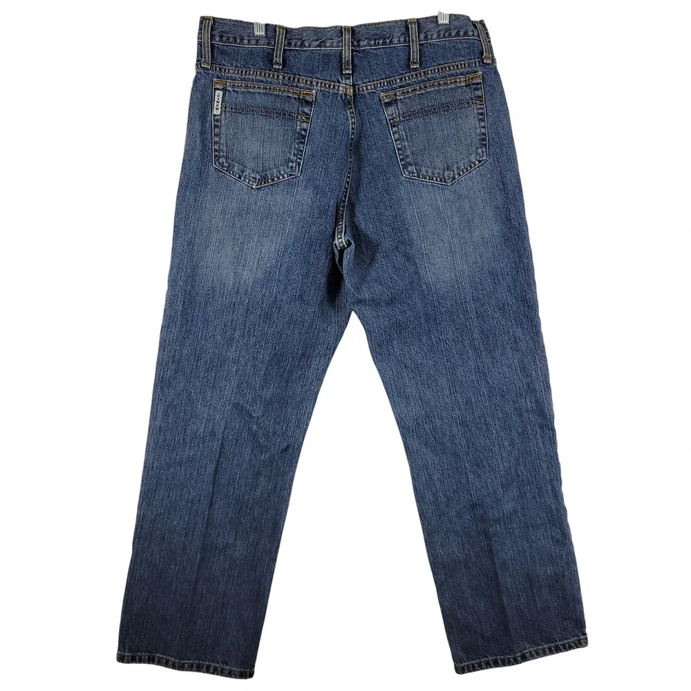 Cinch Jeans Mens 35x29 Blue Relaxed Fit Straight Leg Denim MB92834 003